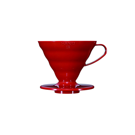 Hario V60 Dripper Red Plastic 02